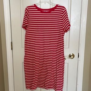 Ladies Cotton T-shirt Dress